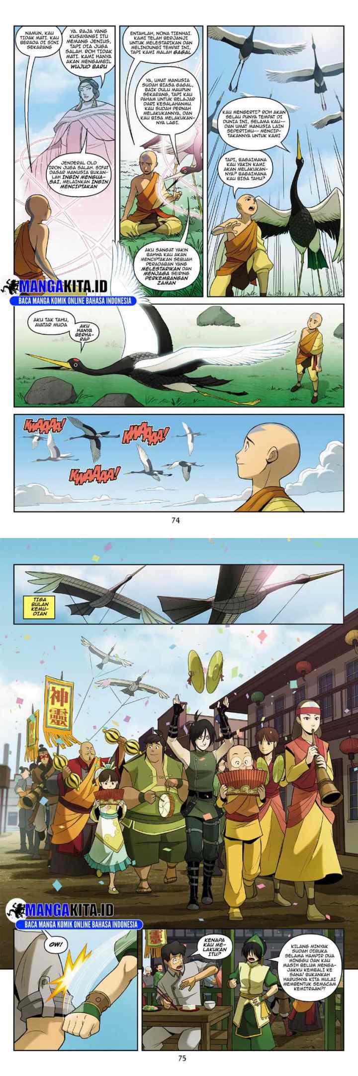 Avatar: The Last Airbender - The Rift chapter 3.3 halaman 11
