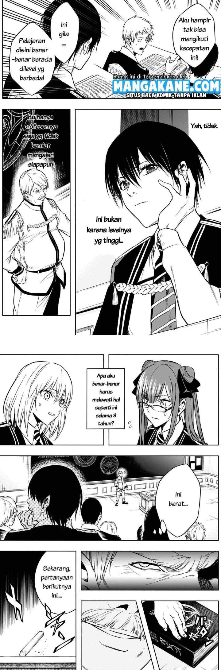 Ouritsu Mahou Gakuen no Saika Sei: Slum Agari no Saikyou Mahoushi, Kizoku darake no Gakuen de Musou suru chapter 12 halaman 6