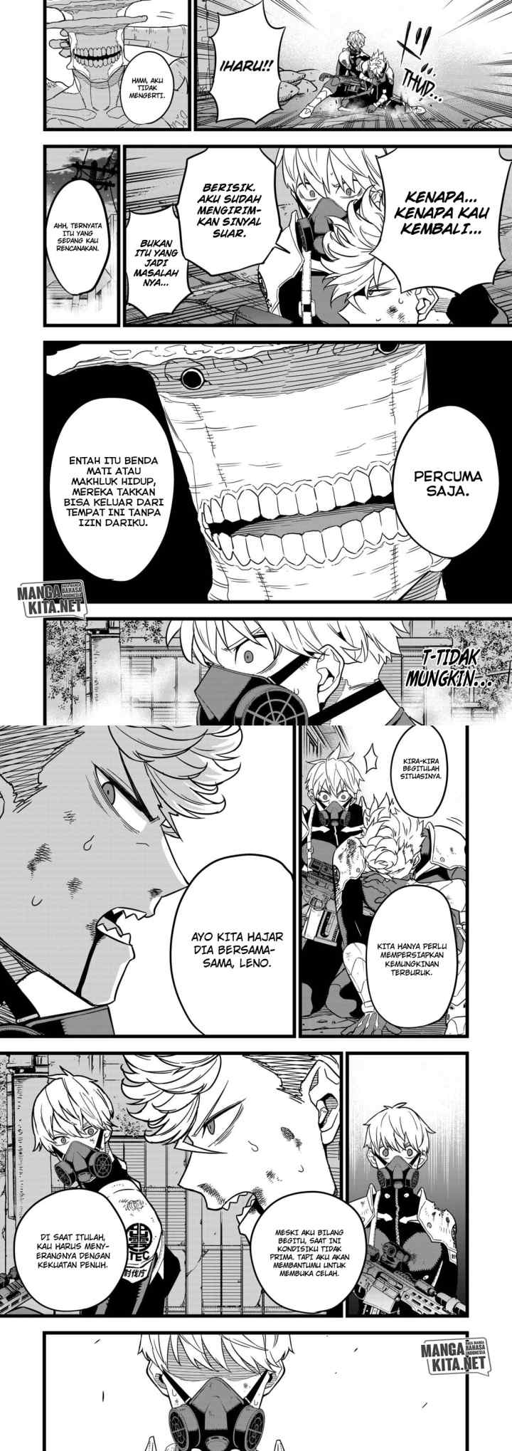 8Kaijuu chapter 16 halaman 6