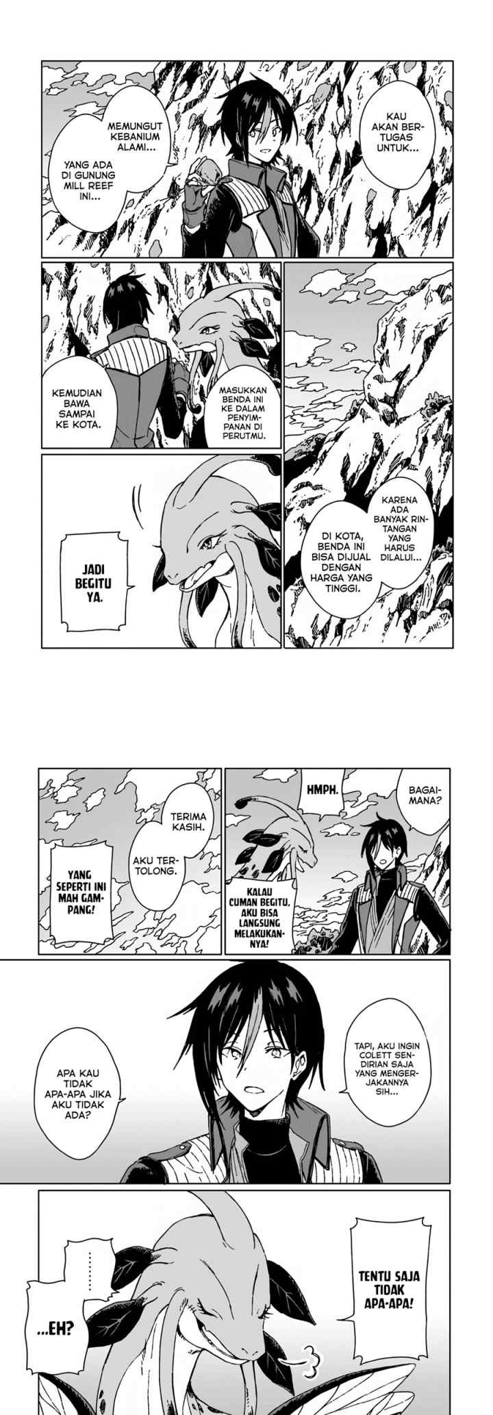 S-kyuu Guild wo Tsuihou saretakedo, Jitsu wa Ore dake Dragon no Kotoba ga Wakaru no de, Kidzuita Toki ni wa Ryuu Kishi no Chouten wo Kiwametemashita chapter 6 halaman 12