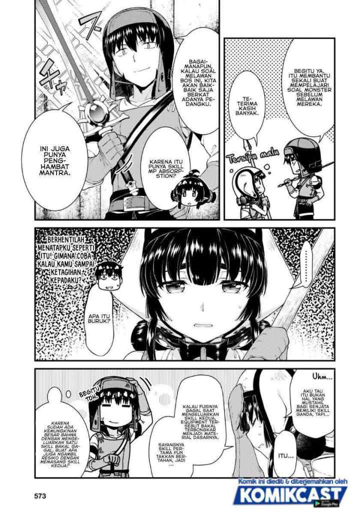 Isekai Meikyuu de Harem wo chapter 47 halaman 14