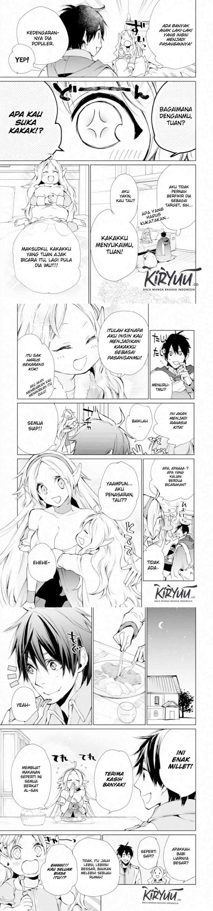Saikyou no Madoshi. Hisa ni Ya wo Ukete Shimatta no de Inaka no Eihei ni Naru chapter 3 halaman 14