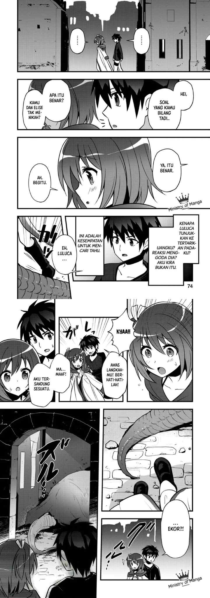 Isekai no Meikyuu Toshi de Chiyu Mahoutsukai Yattemasu chapter 13 halaman 8