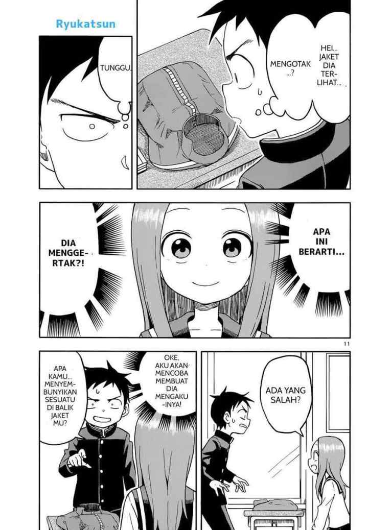 Karakai Jouzu no Takagi-san chapter 91 halaman 12