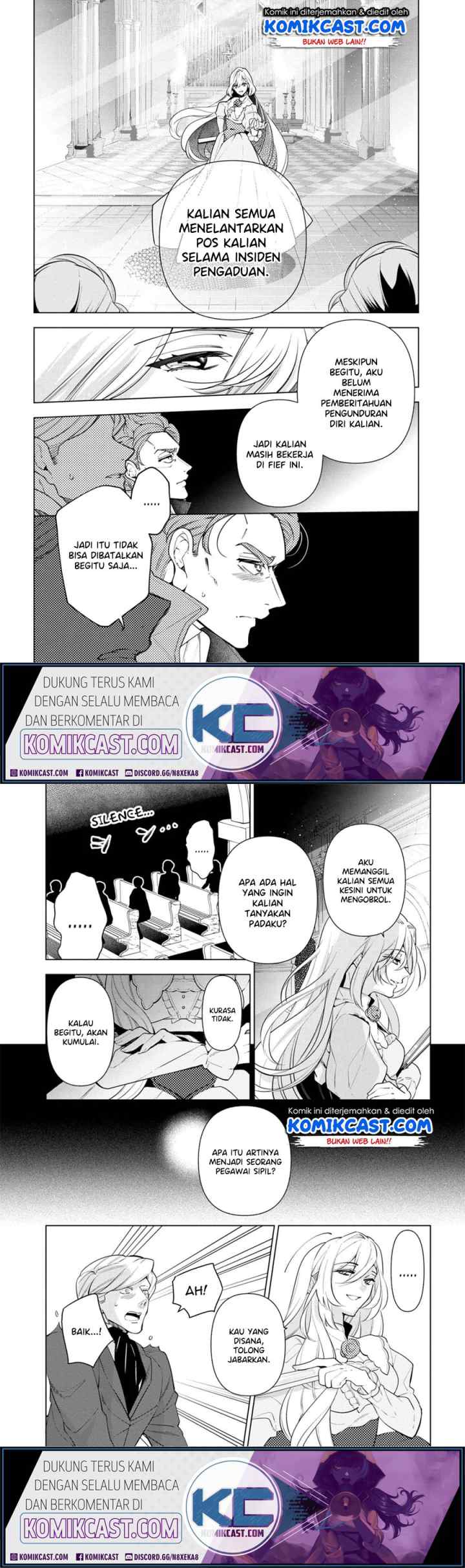 Koushaku Reijou no Tashinami chapter 55 halaman 8