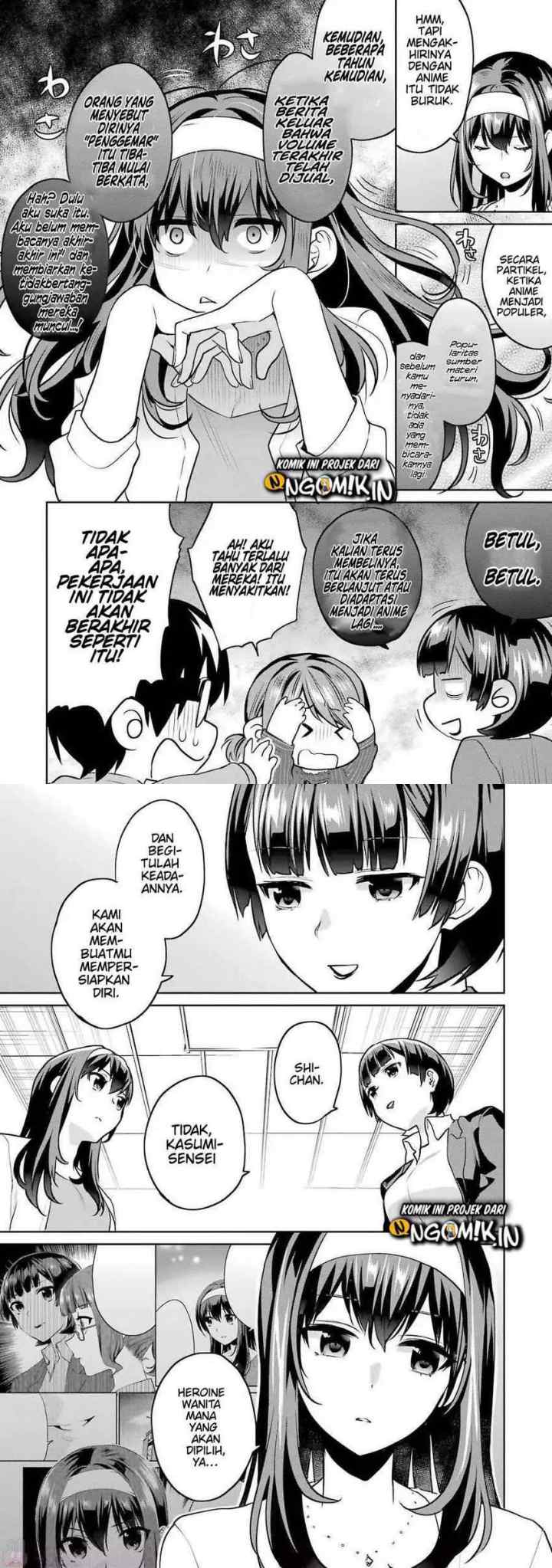 Saenai Heroine no Sodatekata: Koisuru Metronome chapter 45 halaman 9