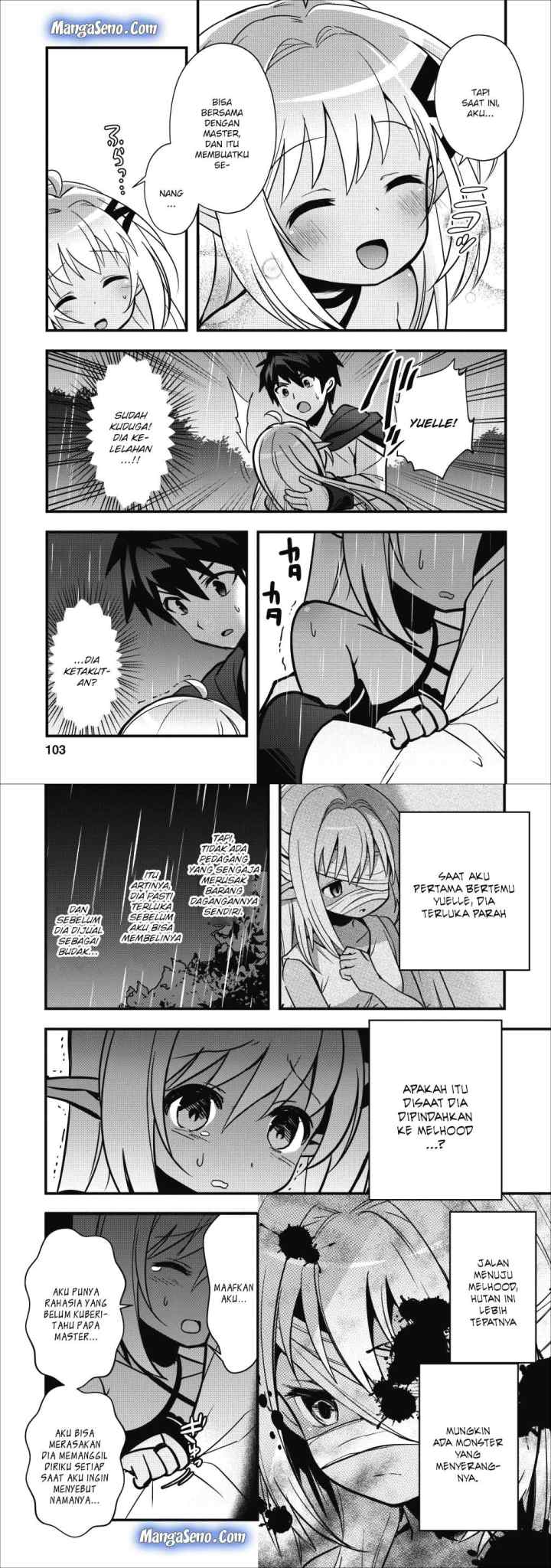 Isekai no Meikyuu Toshi de Chiyu Mahoutsukai Yattemasu chapter 9 halaman 9
