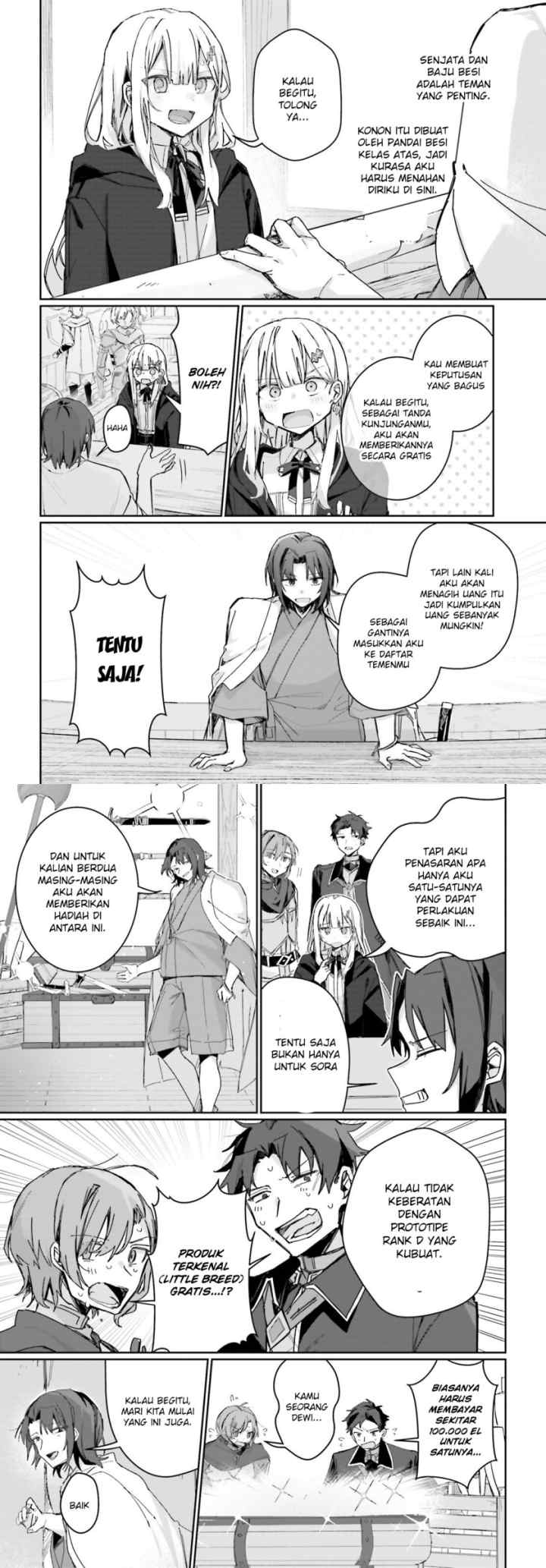 Astral Online - Maou no Noroi de Saikyou Bishoujo ni natta Ore, Saijaku Shoku da ga Cheat Skill de Chou Seichou shite Musou suru chapter 6 halaman 8