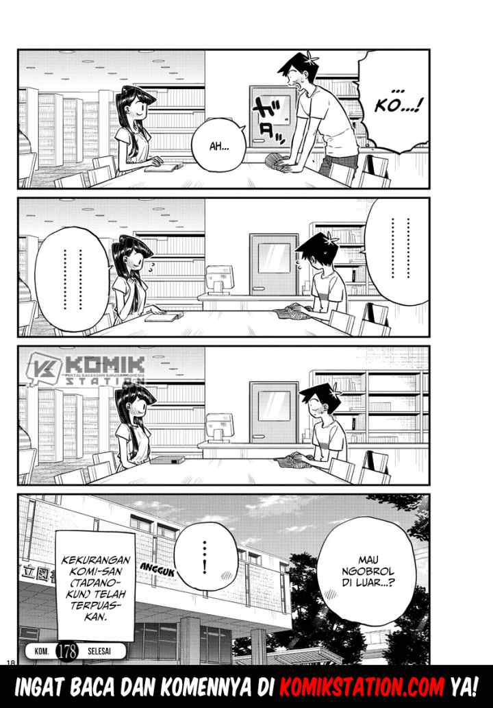 Komi-san wa Komyushou Desu chapter 178 halaman 20
