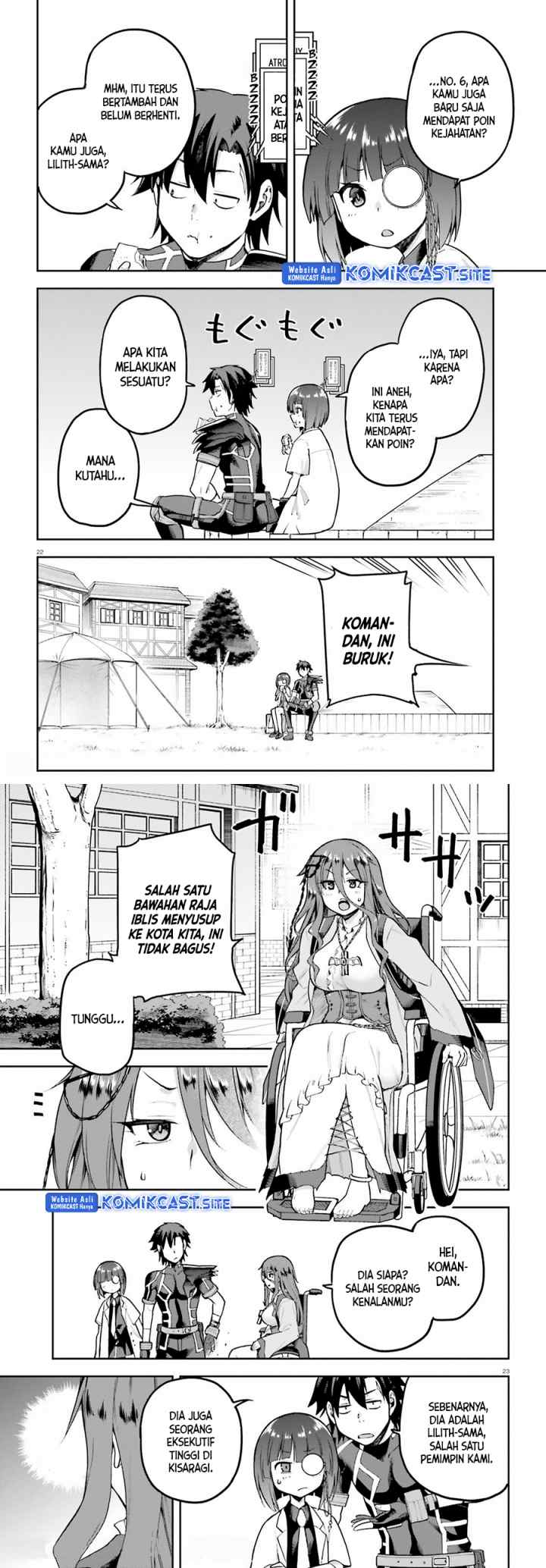 Sentouin, Hakenshimasu! chapter 44 halaman 12