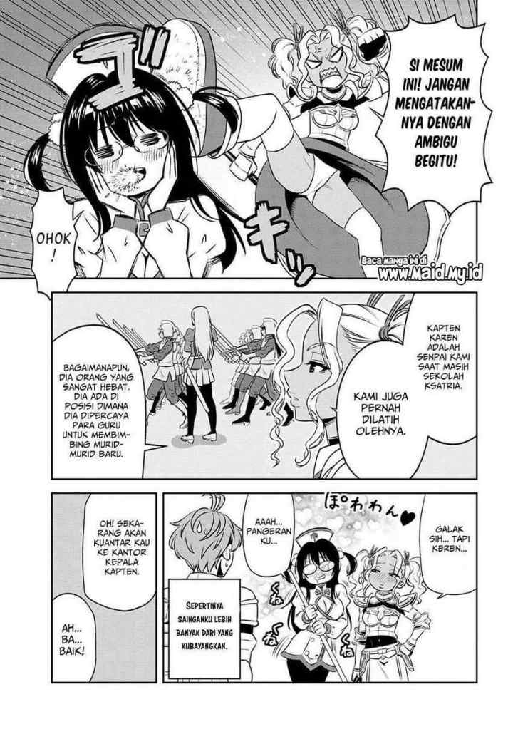 Toshiue Elite Onna Kishi Ga Boku No Mae De Dake Kawaii chapter 9.2 halaman 6
