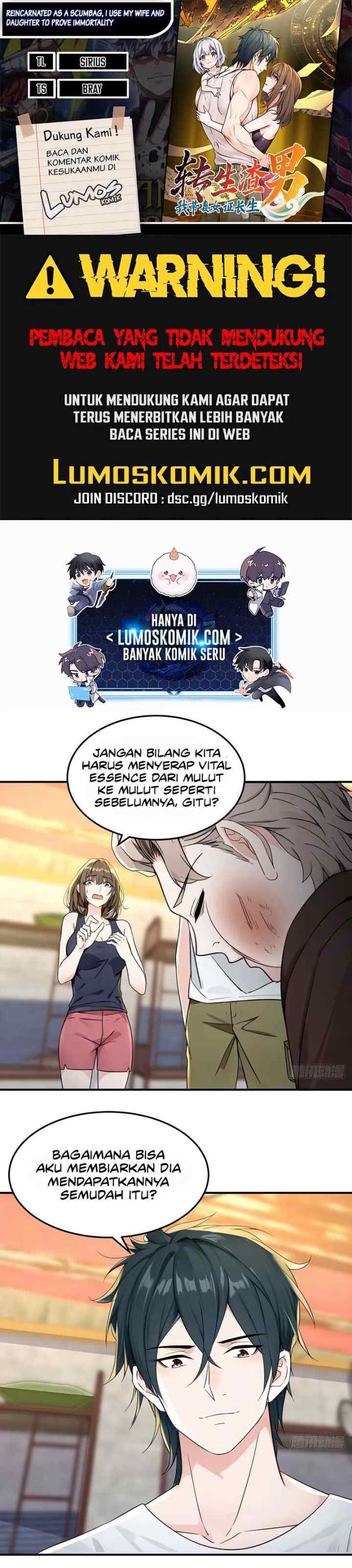 Reincarnated as a Scumbag I Use My Wife and Daughter to Prove Immortality chapter 14 halaman 11