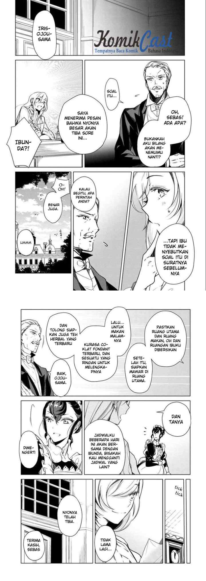 Koushaku Reijou no Tashinami chapter 13 halaman 9