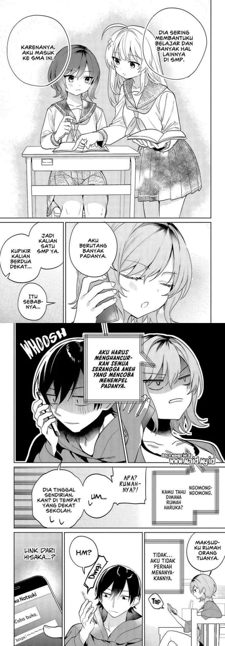 Remote Jugyou ni Nattara Class 1 no Bishoujo to Doukyo Suru Koto ni Natta chapter 6 halaman 13