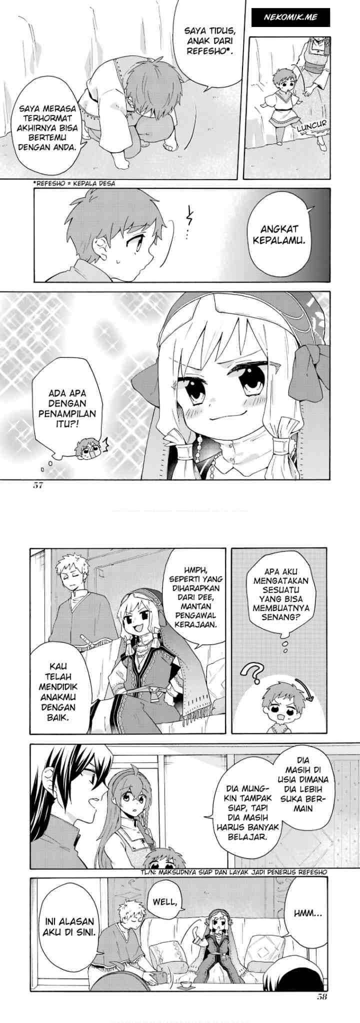 Tada Shiawasena Isekai Kazoku Seikatsu chapter 16 halaman 4
