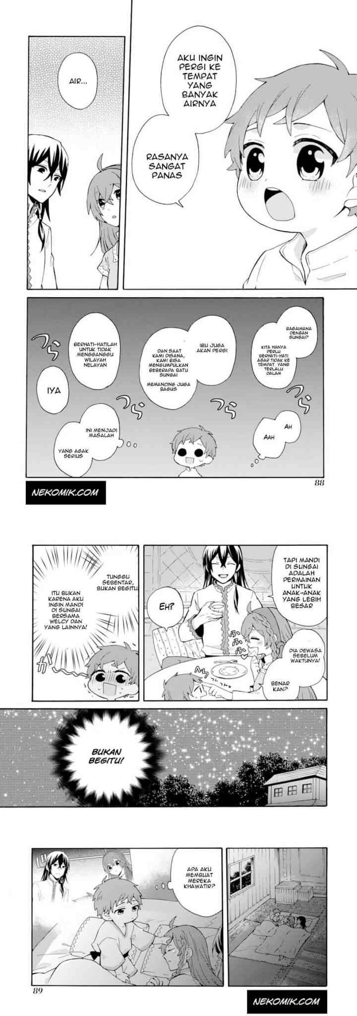 Tada Shiawasena Isekai Kazoku Seikatsu chapter 3 halaman 13