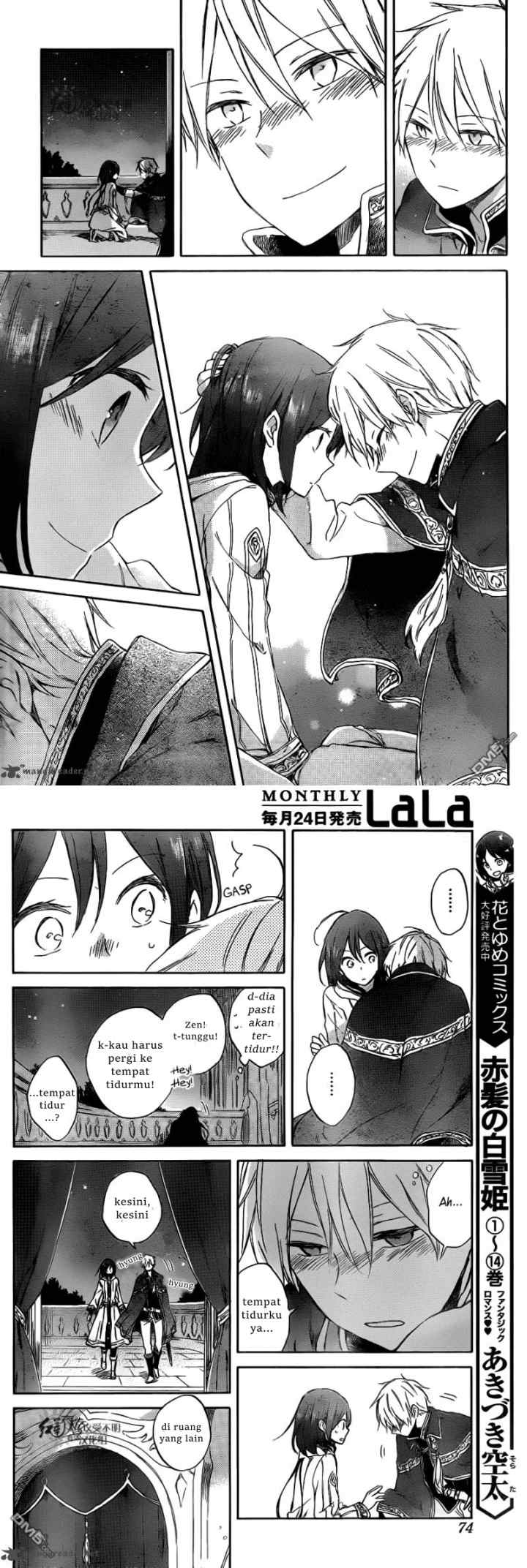 Akagami no Shirayukihime chapter 68 halaman 4