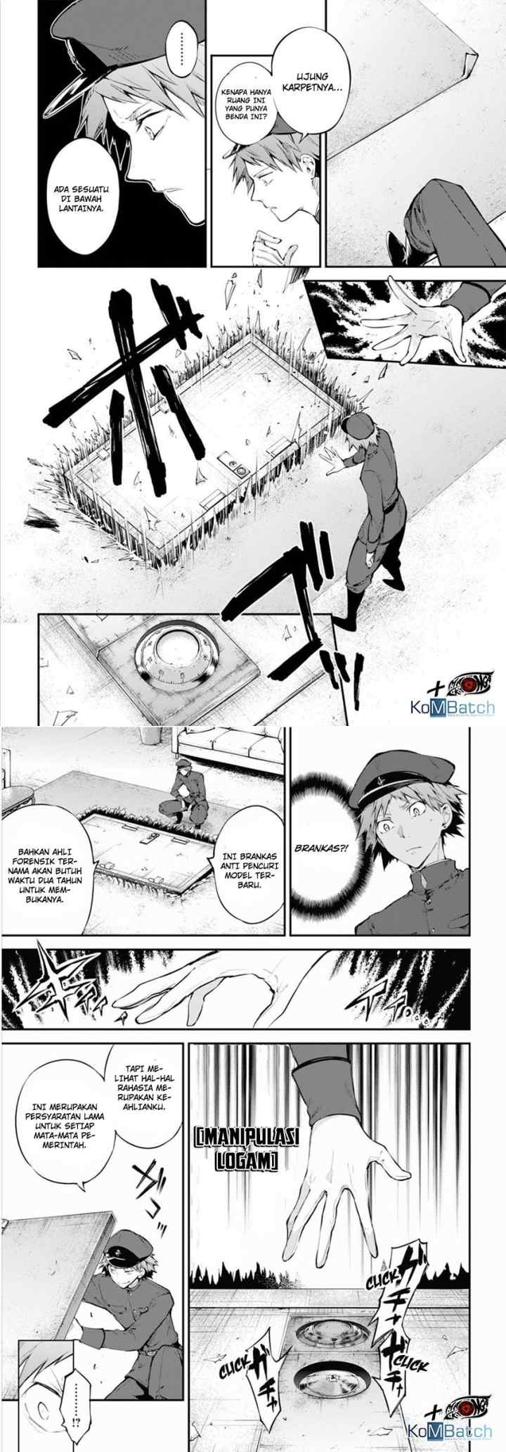 Bungou Stray Dogs chapter 73 halaman 9