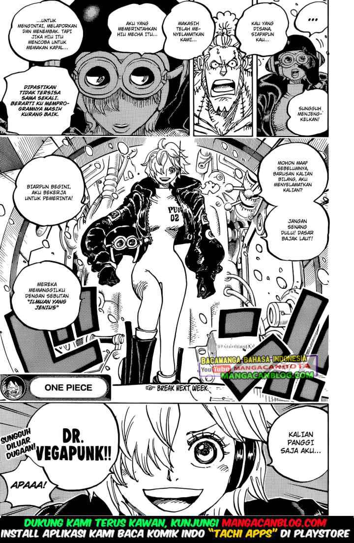 One Piece chapter 1061 halaman 13