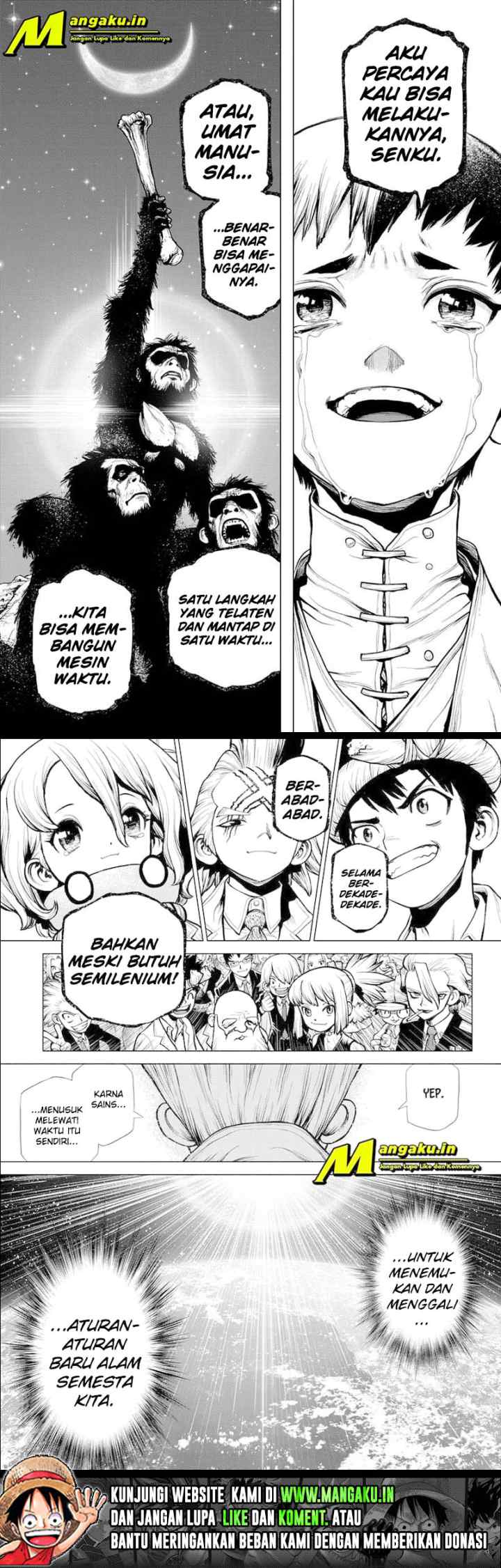 Dr. Stone chapter 232 halaman 10