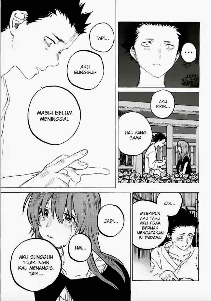 Koe no Katachi chapter 54 halaman 14