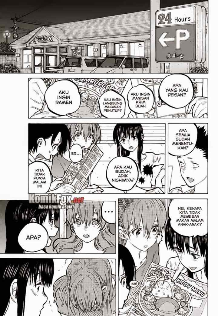 Koe no Katachi chapter 58 halaman 17