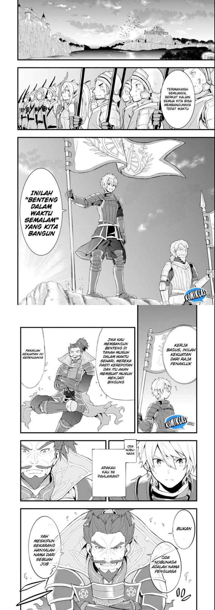 Oda Nobunaga to Iu Nazo no Shokugyo ga Mahou Kenshi yori Cheat Dattanode, Oukoku wo Tsukuru Koto ni chapter 3 halaman 9