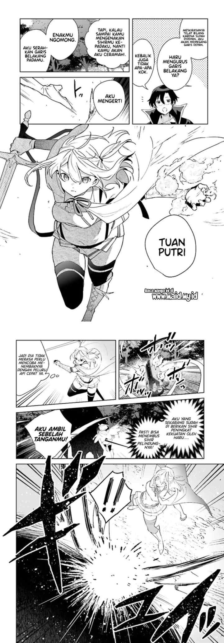 Henkyou Toshi no Ikuseisha Hajimari no Kaminari Hime chapter 9.1 halaman 8