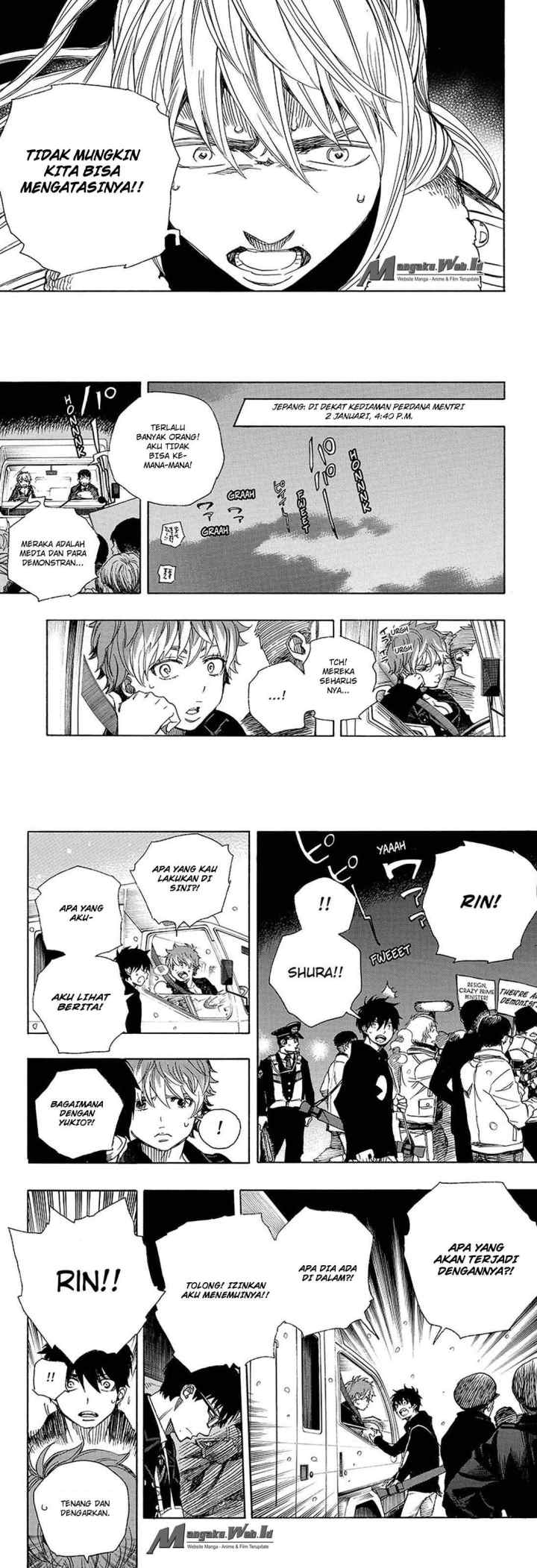 Ao No Exorcist chapter 95 halaman 10
