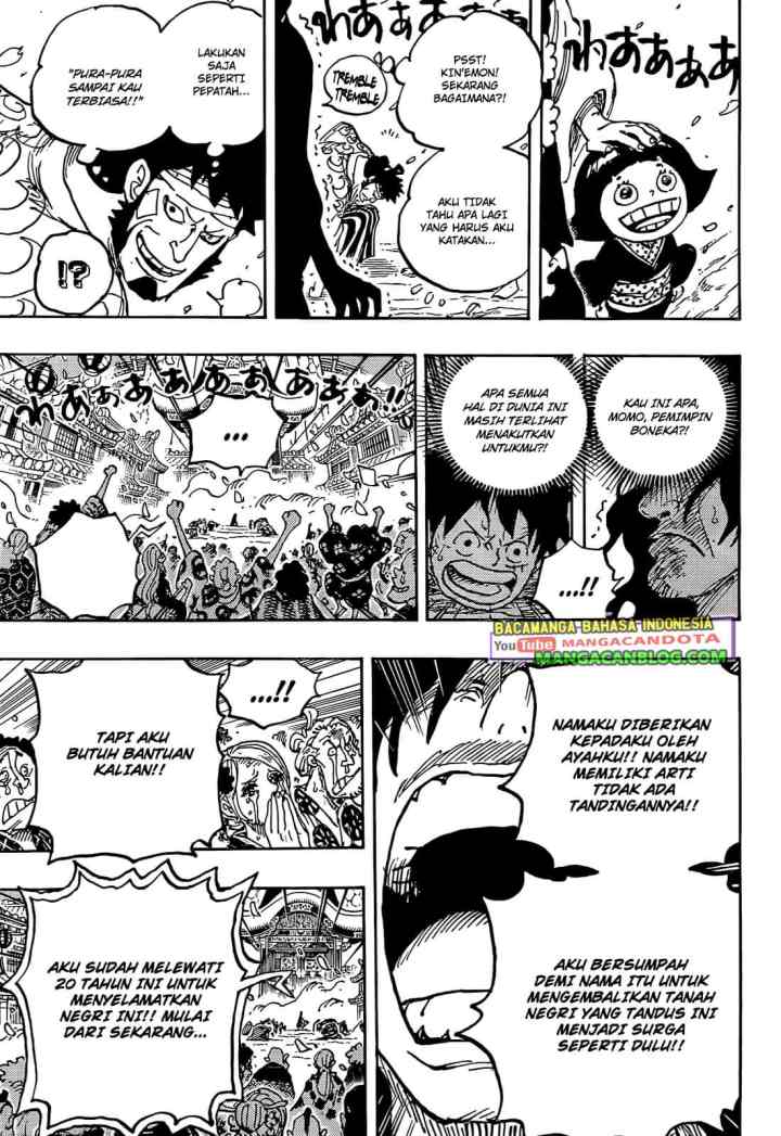 One Piece chapter 1051 halaman 13