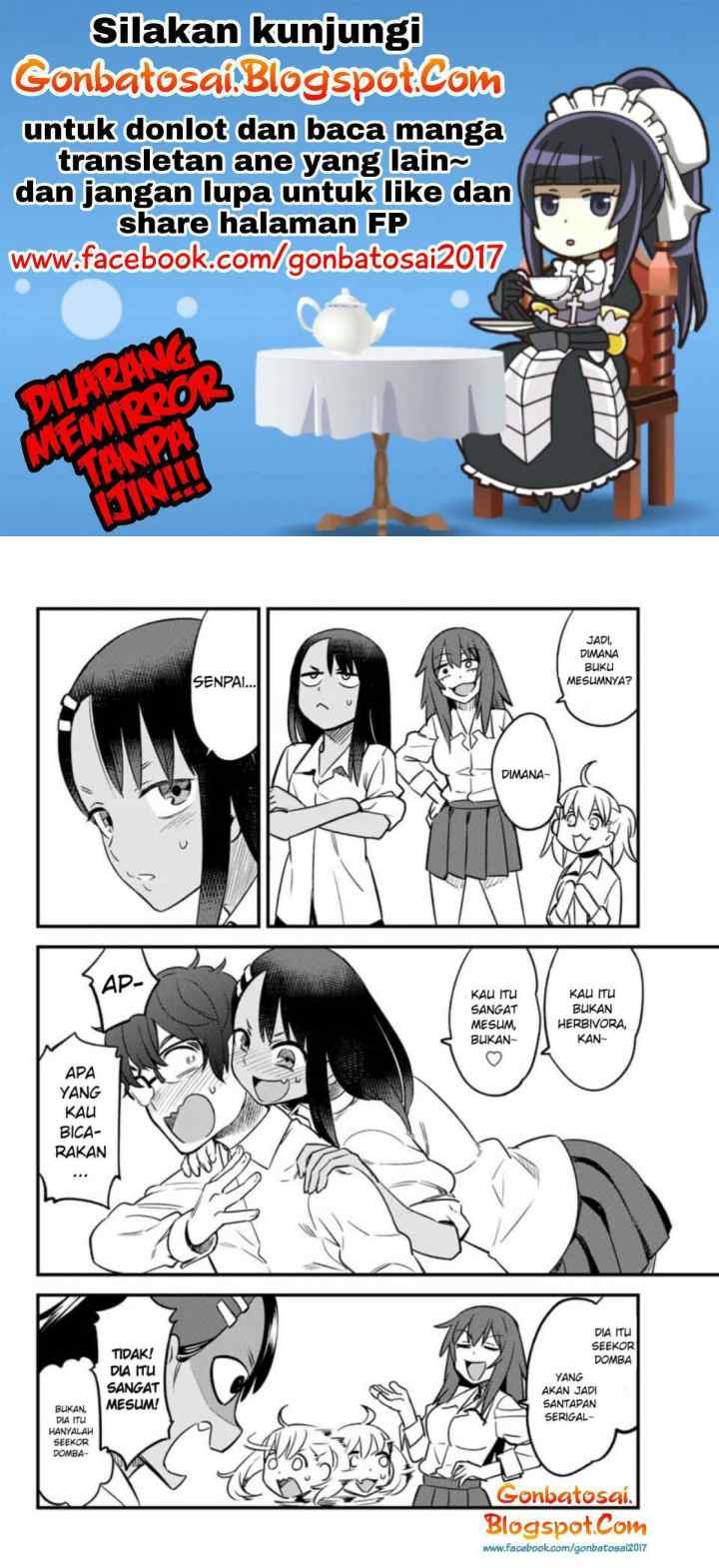 Ijiranaide, Nagatoro-san chapter 32 halaman 9