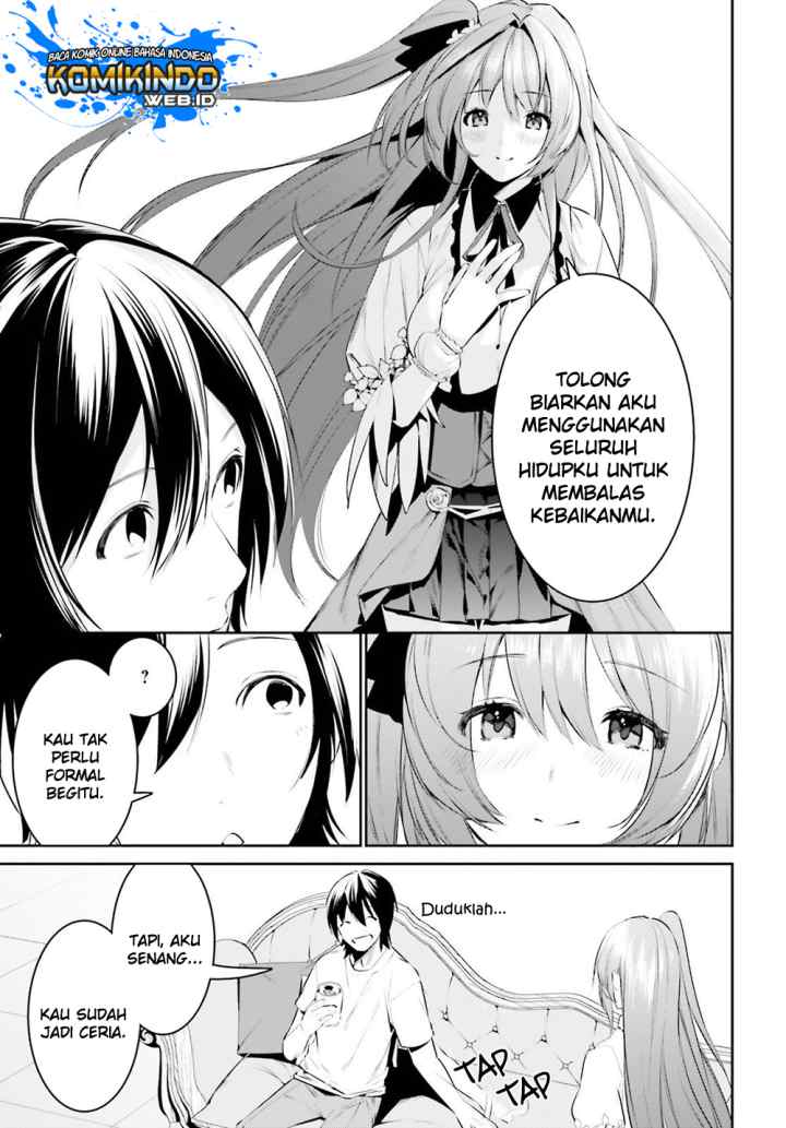 Tenkuu no Shiro o Moratta no de Isekai de Tanoshiku Asobitai chapter 10.2 halaman 15