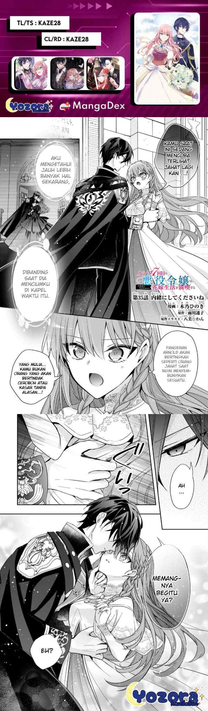 The Villainess Wants to Enjoy a Carefree Married Life in a Former Enemy Country in Her Seventh Loop! chapter 35 halaman 11