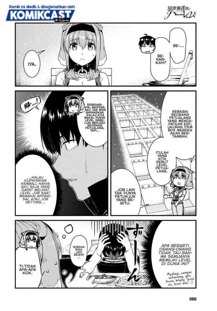 Isekai Meikyuu de Harem wo chapter 47 halaman 7