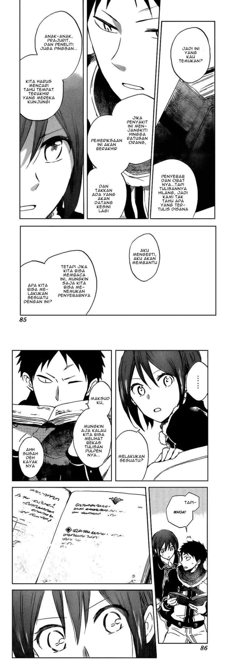 Akagami no Shirayukihime chapter 37 halaman 8