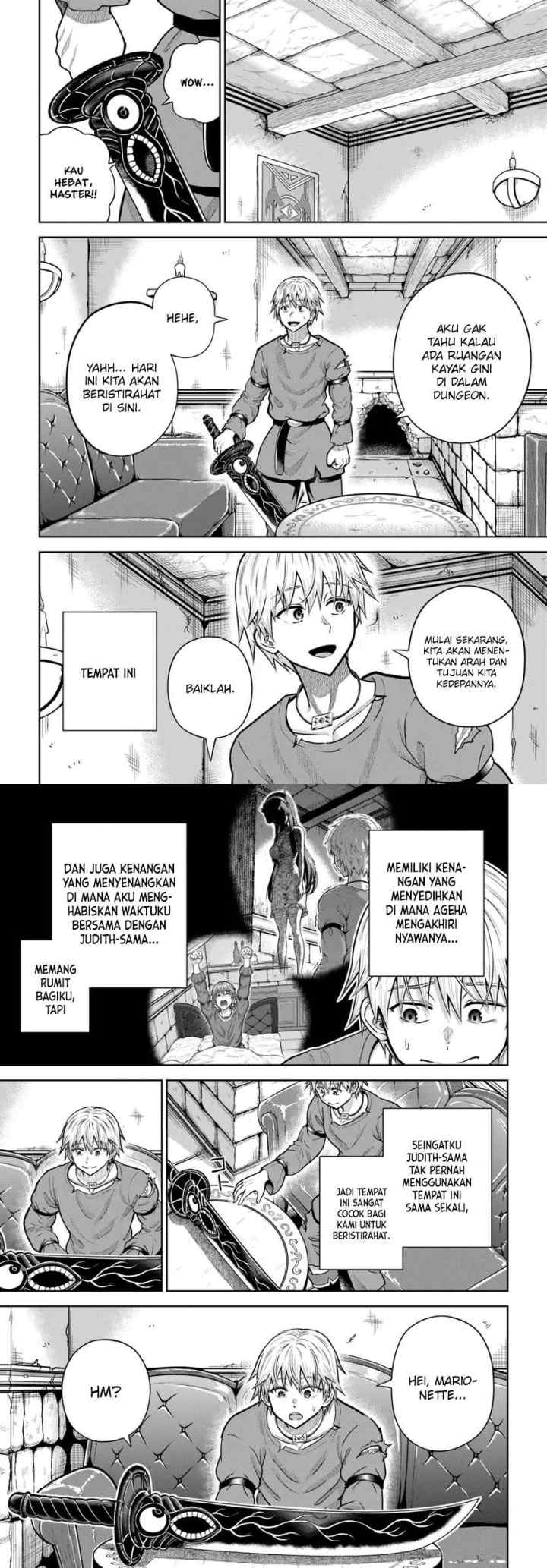 Dungeon ni Hisomu Yandere na Kanojo ni Ore wa Nando mo Korosareru chapter 17 halaman 10