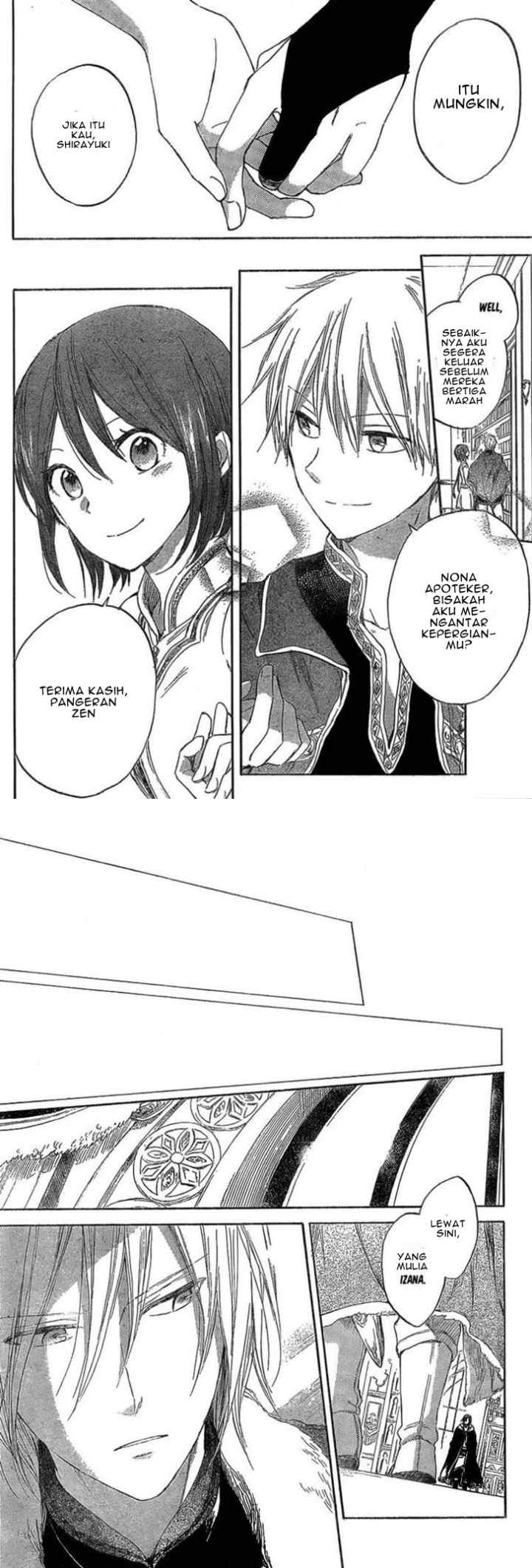 Akagami no Shirayukihime chapter 33 halaman 15