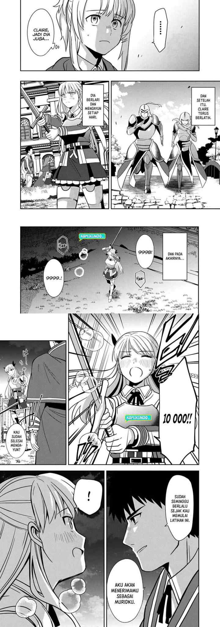 The Reincarnated Swordsman With 9999 Strength Wants To Become A Magician! chapter 4 halaman 12