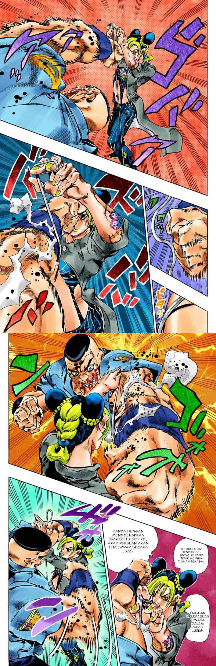 JoJo no Kimyou na Bouken - Stone Ocean chapter 63 halaman 6