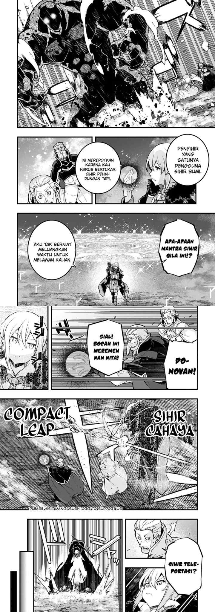 Kyoukai Meikyuu to Ikai no Majutsushi chapter 65 halaman 9