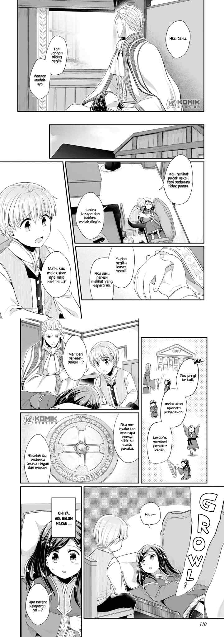 Honzuki no Gekokujou: Part 2 chapter 3 halaman 8