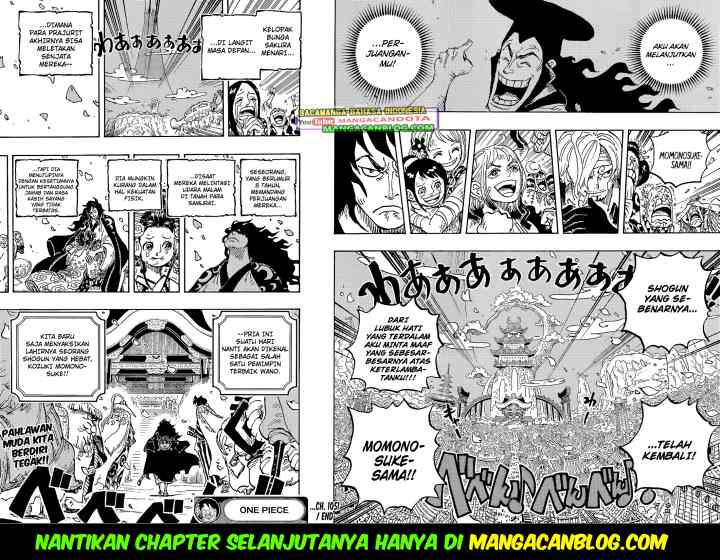 One Piece chapter 1051 halaman 15