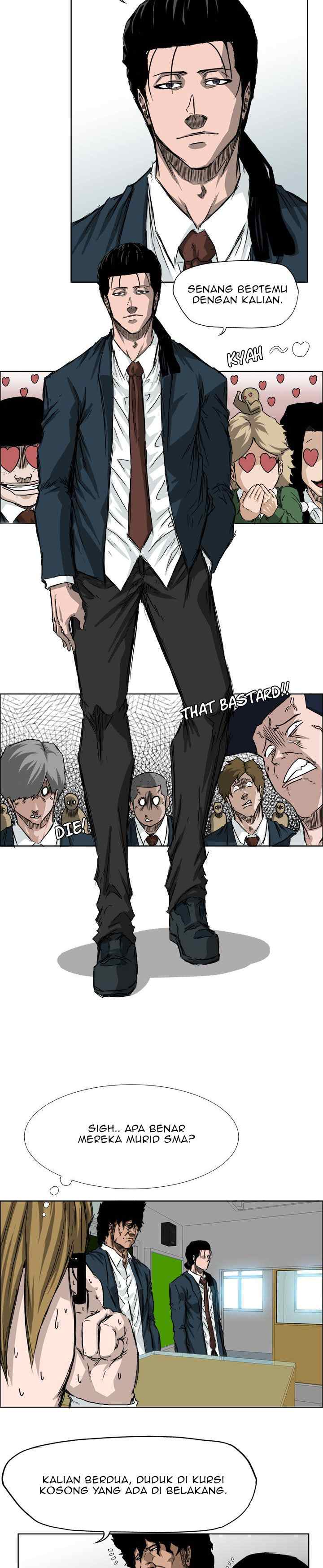 Boss in School chapter 30 halaman 12