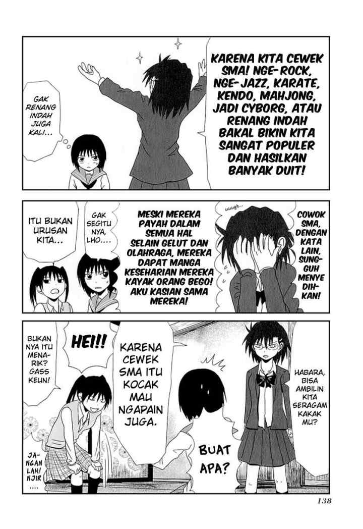 Danshi Koukousei no Nichijou chapter 15.2 halaman 4