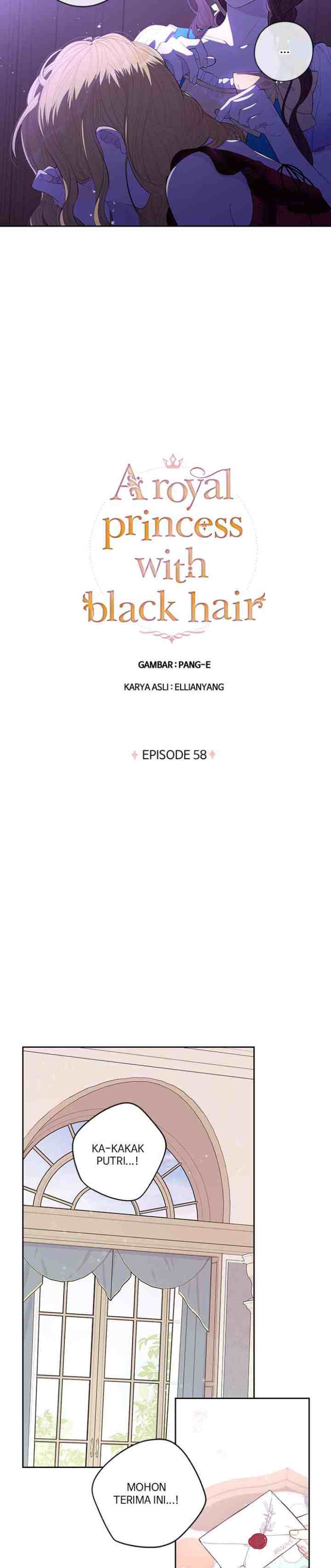 A Royal Princess With Black Hair chapter 58 halaman 4