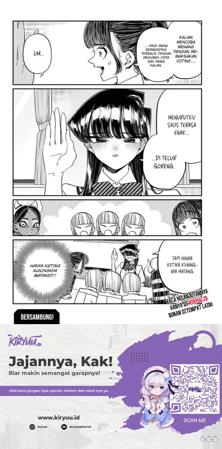 Komi-san wa Komyushou Desu chapter 439 halaman 6