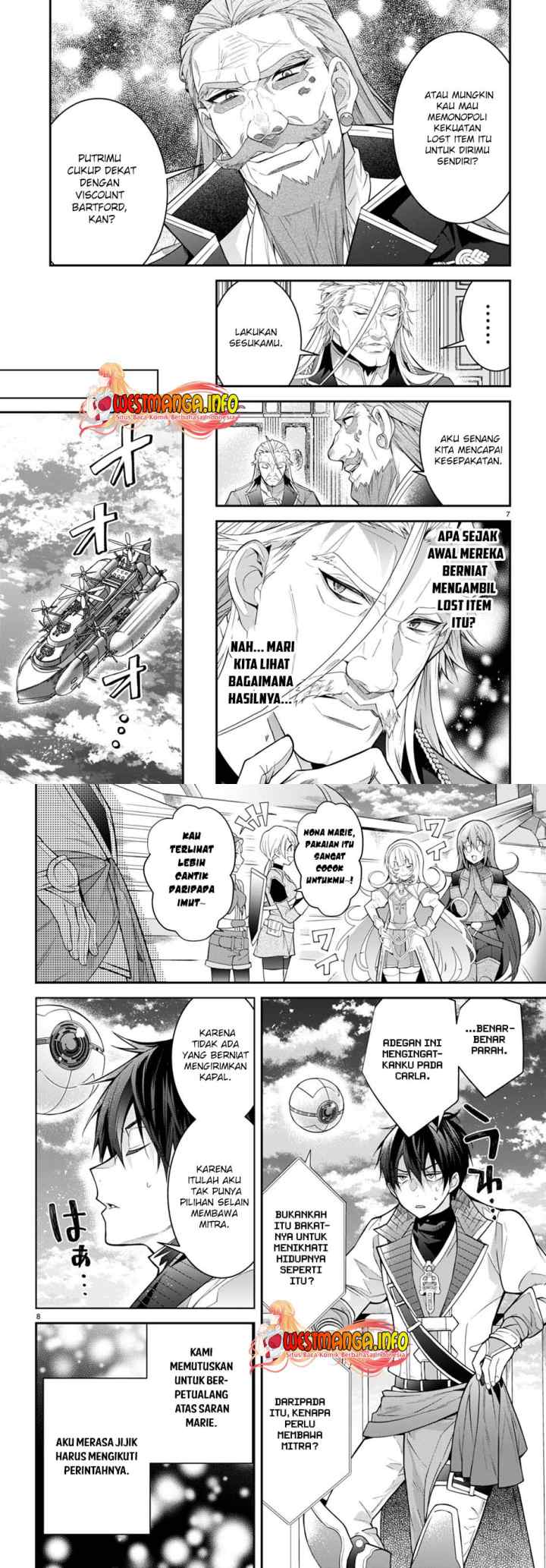 Otome Game Sekai wa Mob ni Kibishii Sekai Desu chapter 40 halaman 5
