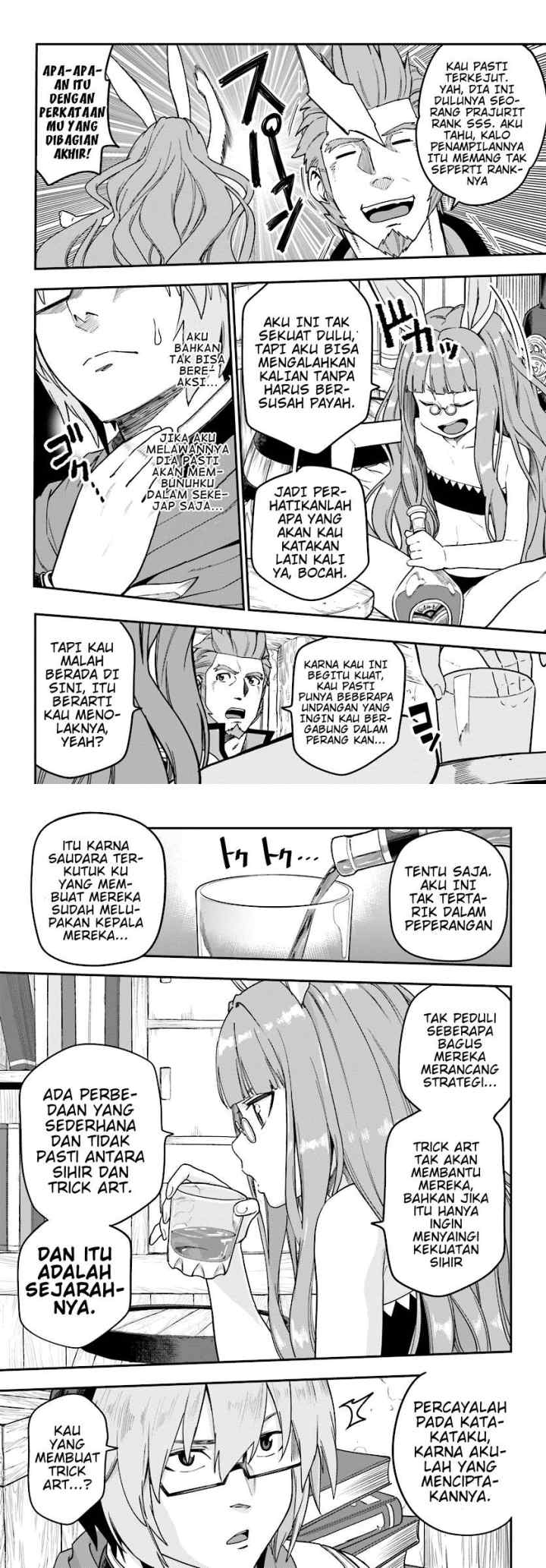 Konjiki no Moji Tsukai: Yuusha Yonin ni Makikomareta Unique Cheat chapter 30 halaman 4