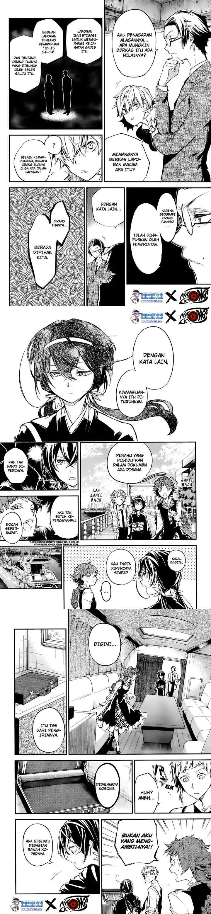 Bungou Stray Dogs chapter 43 halaman 11