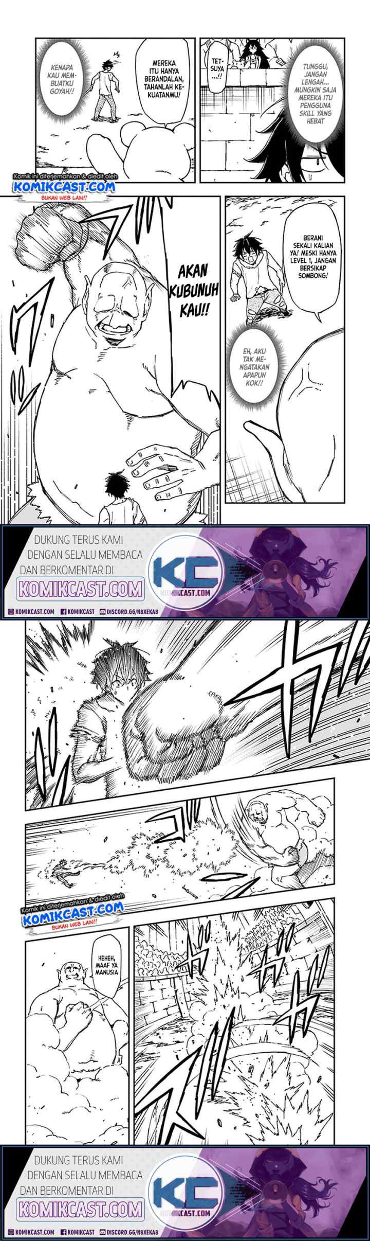 Genkai Level 1 kara no Nariagari: Saijaku Level no Ore ga Isekai Saikyou ni Naru made chapter 8 halaman 5